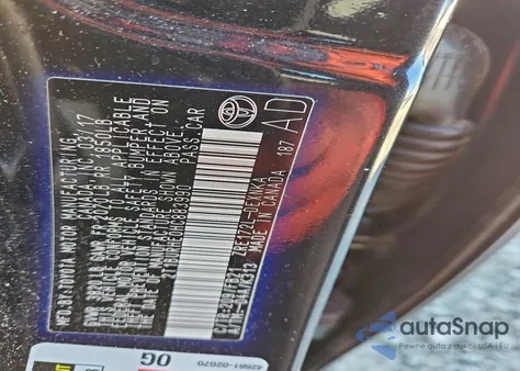 2017 Toyota Corolla L from USA, damaged, VIN 2T1BURHE0HC883990